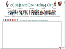Tablet Screenshot of eguidancecounseling.org